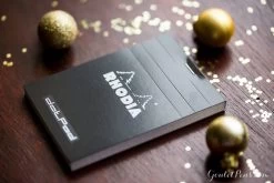 Rhodia No. 12 Small Notepad - Black, Dot Grid -Office Tools 2015 Holiday GiftGuide StockingStuffers 6