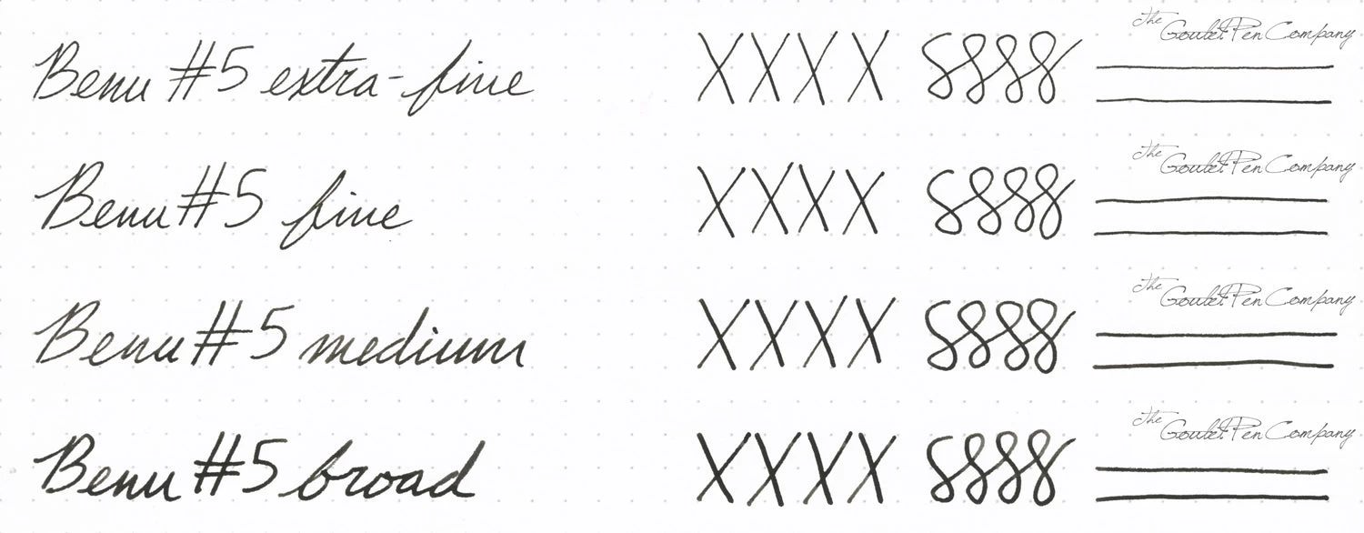 BENU Briolette Fountain Pen - Luminous Lagoon 13 BENU Briolette Fountain Pen - Luminous Lagoon - Image 11