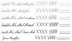 Conklin All American Fountain Pen - Raven Black 23 Conklin All American Fountain Pen - Raven Black -Office Tools ALL Conklin JoWo 6 steel EF 1.1mm Omniflex 16e5e82a 70bb 4608 8b2b 6aa2b1a672a5