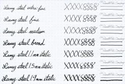 LAMY Steel Nib - Black 25 LAMY Steel Nib - Black -Office Tools ALL LA Steel 1