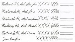 Monteverde Ritma Fountain Pen - Black -Office Tools ALL Monteverde 6 steel EF F M B 1.1mm Omniflex 52252aa4 b36e 41de 9949 e2e57f90a74a