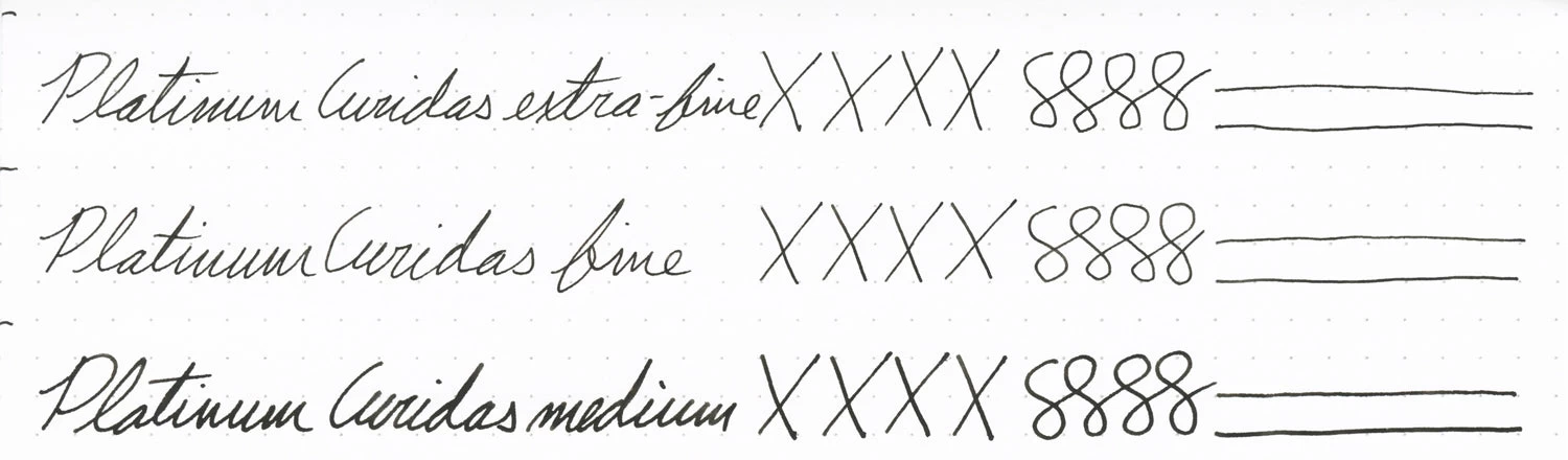 Platinum Curidas Fountain Pen - Prism Crystal 17 Platinum Curidas Fountain Pen - Prism Crystal - Image 15