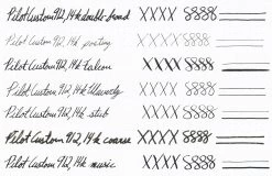 Pilot Custom Heritage 912 Fountain Pen - Black -Office Tools All Pilot Custom912 14k DB P F W S C M