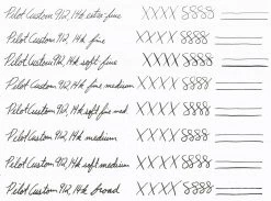 Pilot Custom Heritage 912 Fountain Pen - Black -Office Tools All Pilot Custom912 14k EF F SF FM SFM M SM B