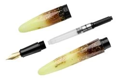 BENU Briolette Fountain Pen - Luminous Amber -Office Tools BENU Briolette Luminous Amber OW 3