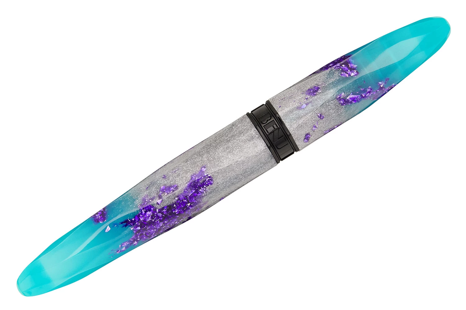 BENU Briolette Fountain Pen - Luminous Lagoon 4 BENU Briolette Fountain Pen - Luminous Lagoon - Image 2