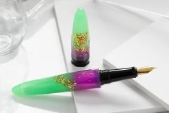 BENU Briolette Fountain Pen - Luminous Neon -Office Tools Benu Briolette Luminous Neon 1