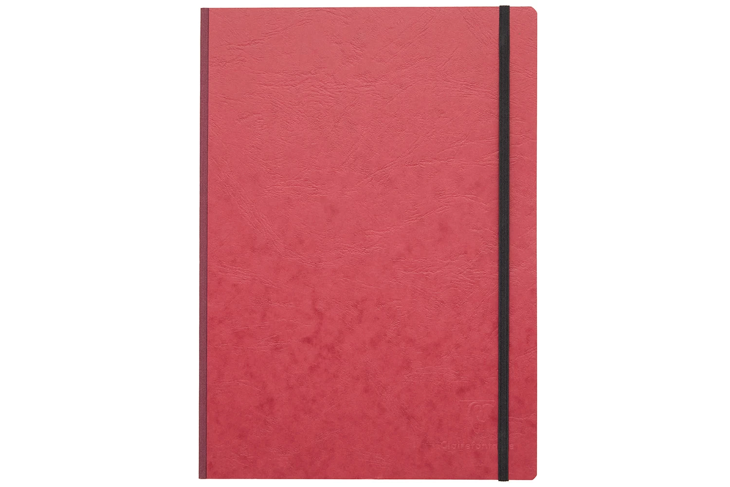 Clairefontaine Basic Clothbound A4 Notebook - Red, Lined 3 Clairefontaine Basic Clothbound A4 Notebook - Red, Lined