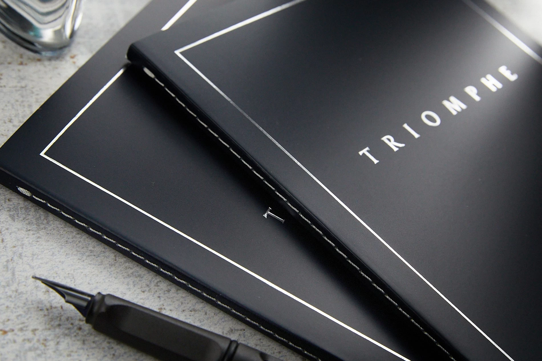 Clairefontaine Triomphe A5 Notebook - Blank Ivory Paper 4 Clairefontaine Triomphe A5 Notebook - Blank Ivory Paper - Image 2