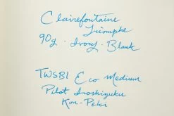 Clairefontaine Triomphe A5 Notebook - Blank Ivory Paper 11 Clairefontaine Triomphe A5 Notebook - Blank Ivory Paper -Office Tools Clairefontaine Triomphe A5 Notebook Ivory blank 3