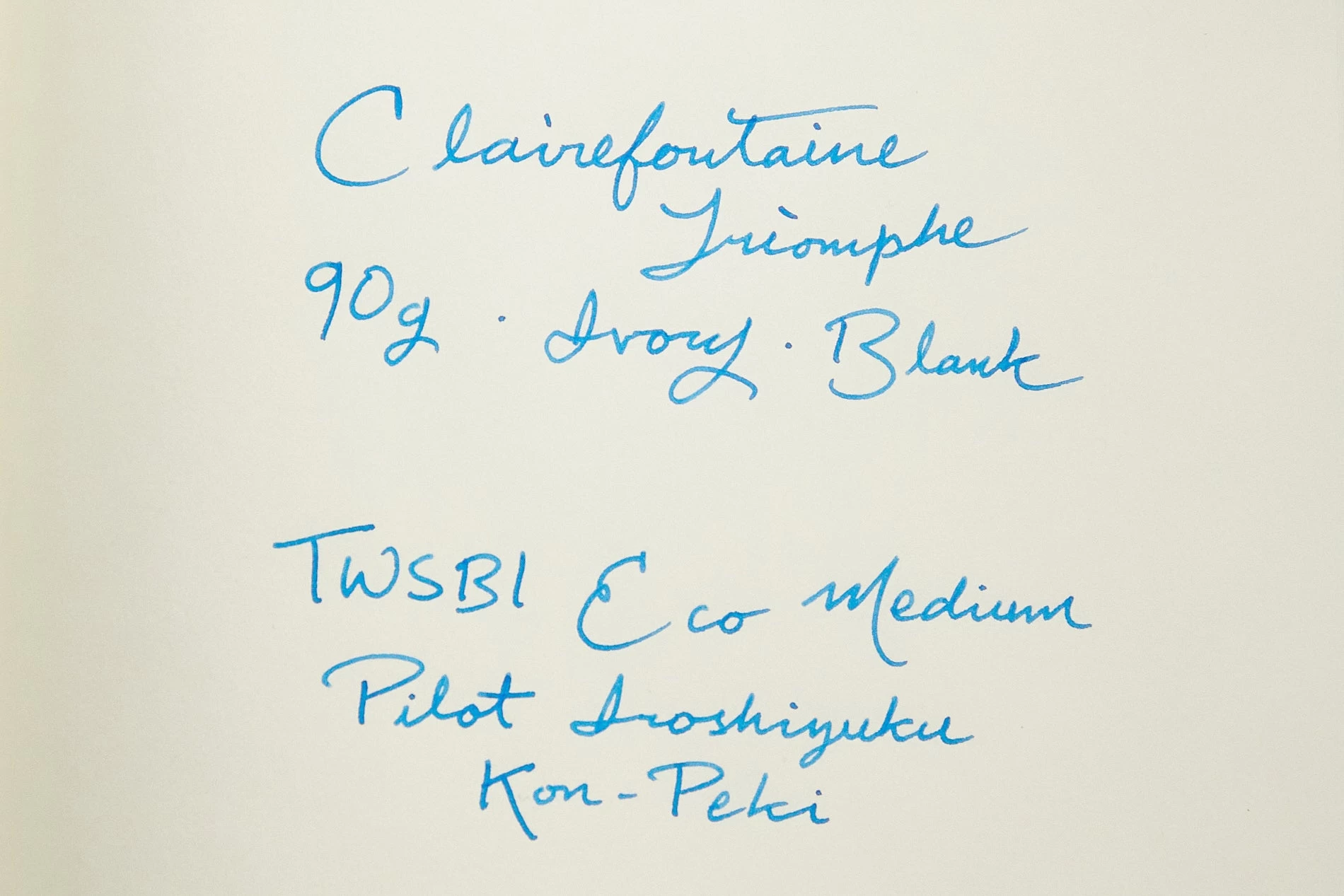 Clairefontaine Triomphe A5 Notebook - Blank Ivory Paper 5 Clairefontaine Triomphe A5 Notebook - Blank Ivory Paper - Image 3