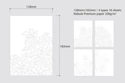 Colorverse Coloring Sheets - Min-Hwa -Office Tools Colorverse ColoringSheets stock 5