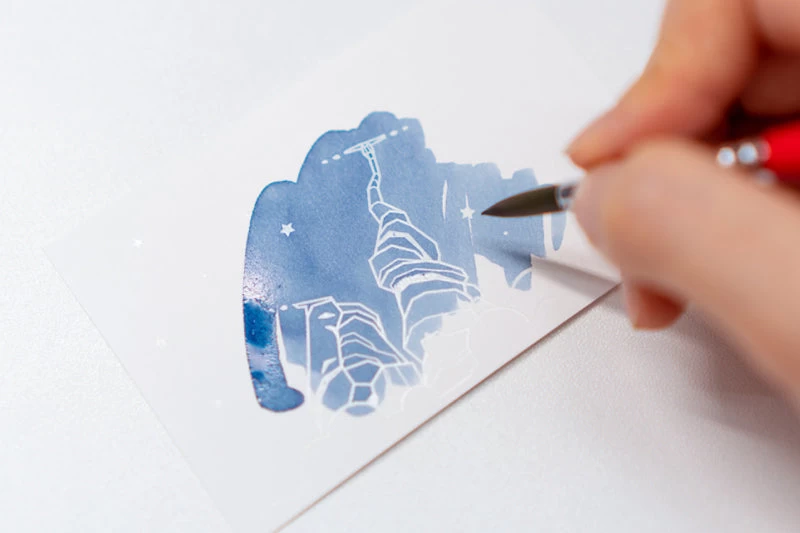 Colorverse Ink Art Cards - Hubble (Size B) 14 Colorverse Ink Art Cards - Hubble (Size B) - Image 12