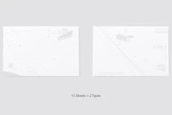 Colorverse Ink Art Cards - Hubble (Size C) -Office Tools Colorverse HubbleArtCards SizeC stock 11