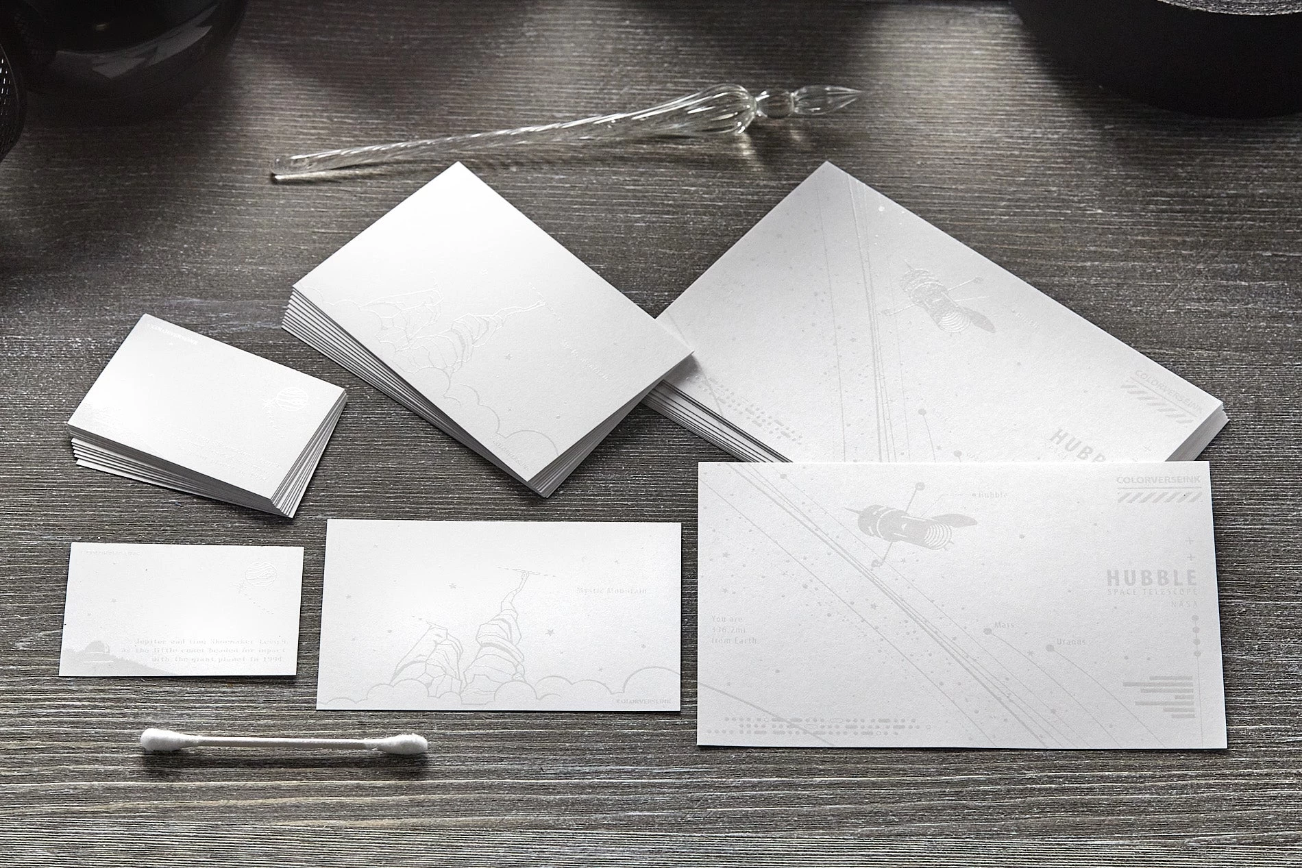 Colorverse Ink Art Cards - Hubble (Size B) 6 Colorverse Ink Art Cards - Hubble (Size B) - Image 4