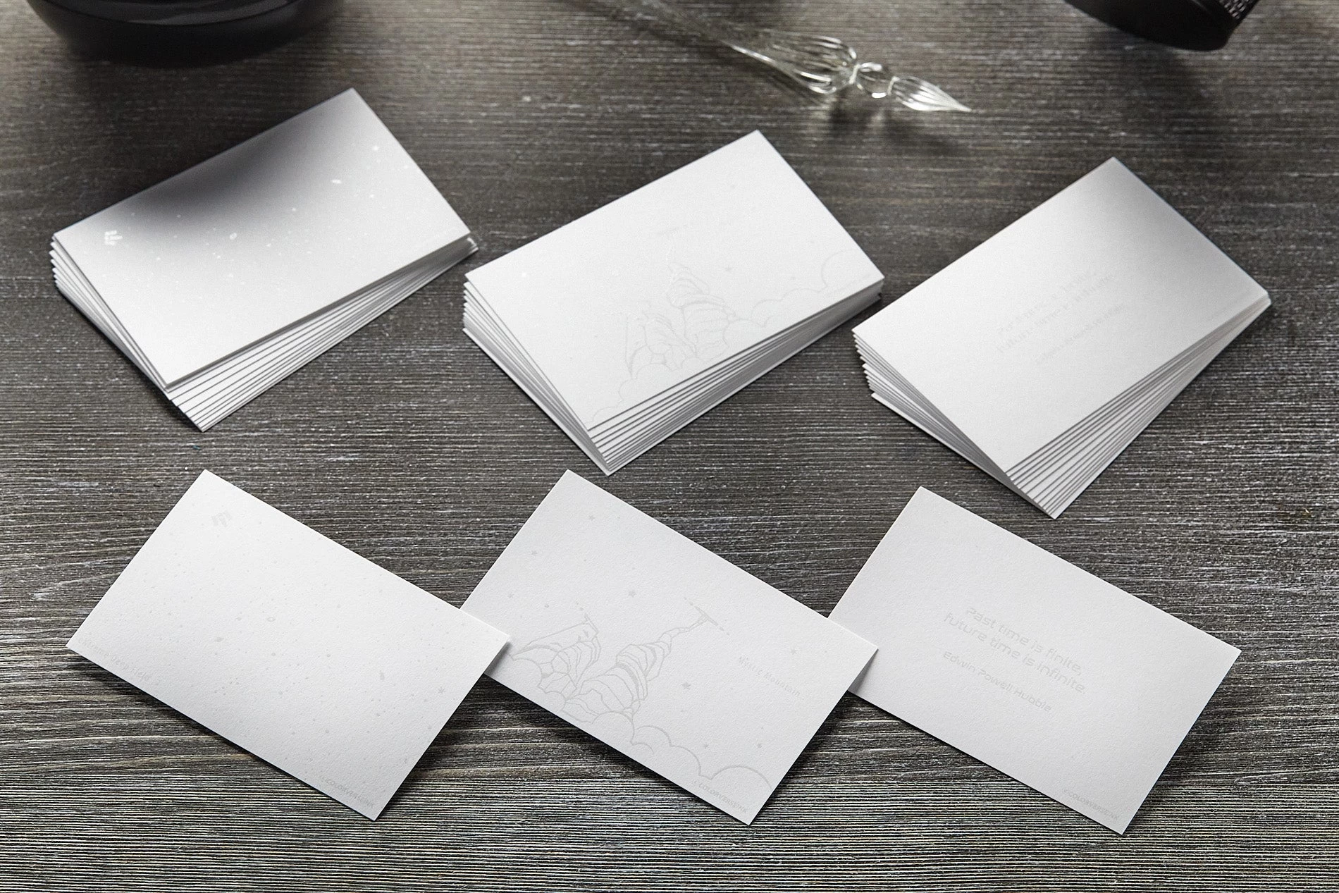 Colorverse Ink Art Cards - Hubble (Size B) 4 Colorverse Ink Art Cards - Hubble (Size B) - Image 2