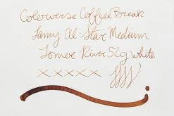 Colorverse Coffee Break - Ink Sample -Office Tools Colorverse InkReview CoffeeBreak TomoeRiver 52g 1 610d6261 068c 41b1 9b77 9a714c016a20