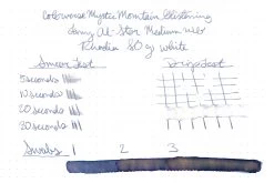 Colorverse Mystic Mountain Glistening - 30ml Bottled Ink -Office Tools Colorverse MysticMountain InkReview Rhodia 80g 1