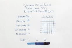 Colorverse Permanent Navy - 30ml Bottled Ink -Office Tools Colorverse OfficeSeries Permanent Navy WritingSample
