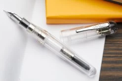 Conklin All American Fountain Pen - Demo/Silver (Special Edition) 12 Conklin All American Fountain Pen - Demo/Silver (Special Edition) -Office Tools Conklin AllAmerican Demo LE 3
