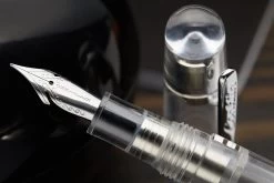 Conklin All American Fountain Pen - Demo/Silver (Special Edition) 14 Conklin All American Fountain Pen - Demo/Silver (Special Edition) -Office Tools Conklin AllAmerican Demo LE 5