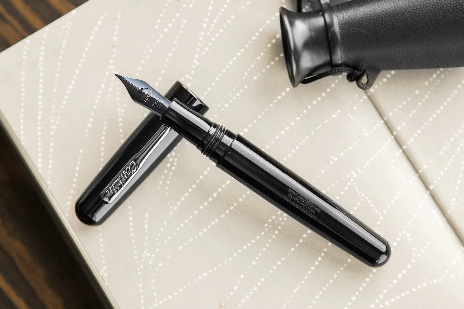 Conklin All American Fountain Pen - Raven Black 3 Conklin All American Fountain Pen - Raven Black