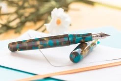 Conklin All American Fountain Pen - Southwest Turquoise -Office Tools Conklin AllAmerican SouthwestTurquoise 3 2