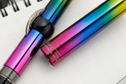 Conklin Mark Twain Crescent Filler Fountain Pen - Rainbow (Limited Edition) 15 Conklin Mark Twain Crescent Filler Fountain Pen - Rainbow (Limited Edition) -Office Tools Conklin Crescent Rainbow LE 6