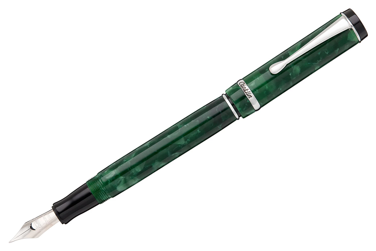 Conklin Duragraph Fountain Pen - Forest Green 3 Conklin Duragraph Fountain Pen - Forest Green