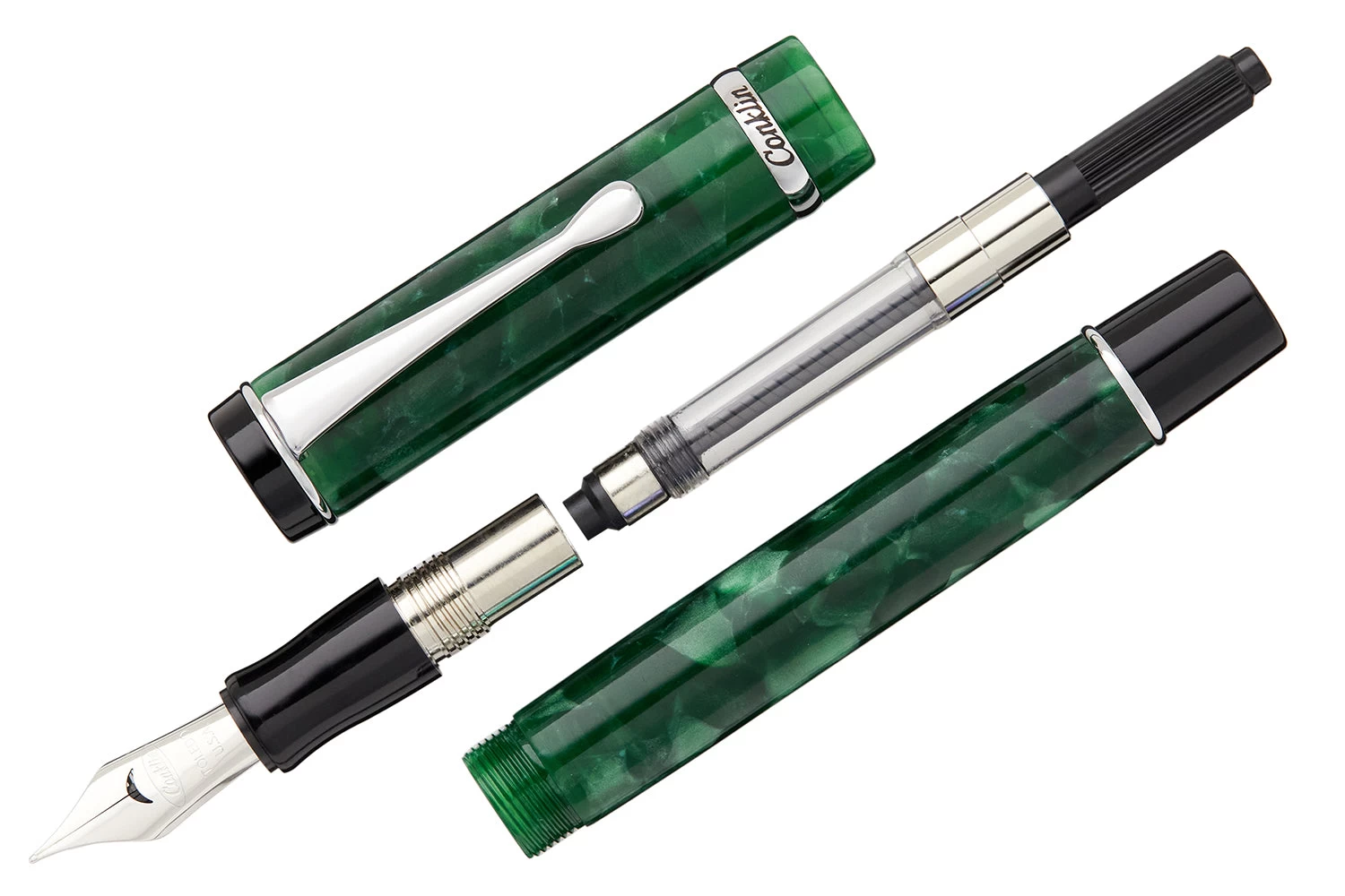 Conklin Duragraph Fountain Pen - Forest Green 5 Conklin Duragraph Fountain Pen - Forest Green - Image 3