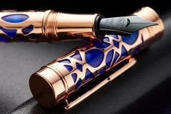 Conklin Endura Deco Crest Fountain Pen - Blue 27 Conklin Endura Deco Crest Fountain Pen - Blue -Office Tools Conklin Endura DecoCrest Blue 4