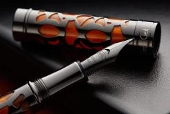 Conklin Endura Deco Crest Fountain Pen - Orange -Office Tools Conklin Endura DecoCrest Orange 4