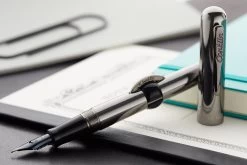 Conklin Mark Twain Crescent Filler Fountain Pen - Gunmetal (Limited Edition) -Office Tools Conklin MarkTwain CrescentFiller Gunmetal 6