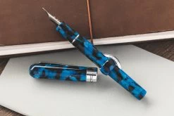 Conklin Mark Twain Crescent Filler Fountain Pen - Vintage Blue -Office Tools Conklin MarkTwain CrescentFiller VintageBlue 1