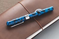 Conklin Mark Twain Crescent Filler Fountain Pen - Vintage Blue -Office Tools Conklin MarkTwain CrescentFiller VintageBlue 2