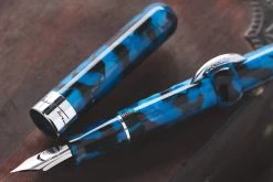 Conklin Mark Twain Crescent Filler Fountain Pen - Vintage Blue -Office Tools Conklin MarkTwain CrescentFiller VintageBlue 5