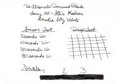 De Atramentis Document Ink Black - 45ml Bottled Ink -Office Tools DeAtramentis DocumentInk Black InkReview Rhodia 80g 1