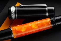 Delta DV Original Mid-Size Fountain Pen - Original -Office Tools Delta Dolce Vita Orange Original 6