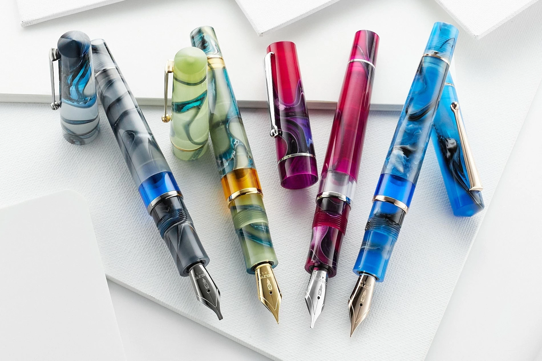 Delta Duna Fountain Pen - Oasis Blue 16 Delta Duna Fountain Pen - Oasis Blue - Image 14