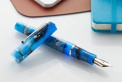 Delta Duna Fountain Pen - Oasis Blue 24 Delta Duna Fountain Pen - Oasis Blue -Office Tools Delta Duna Oasis 3