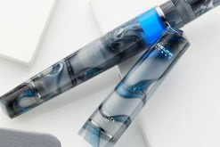 Delta Duna Fountain Pen - Reflex Grey -Office Tools Delta Duna Reflex 6