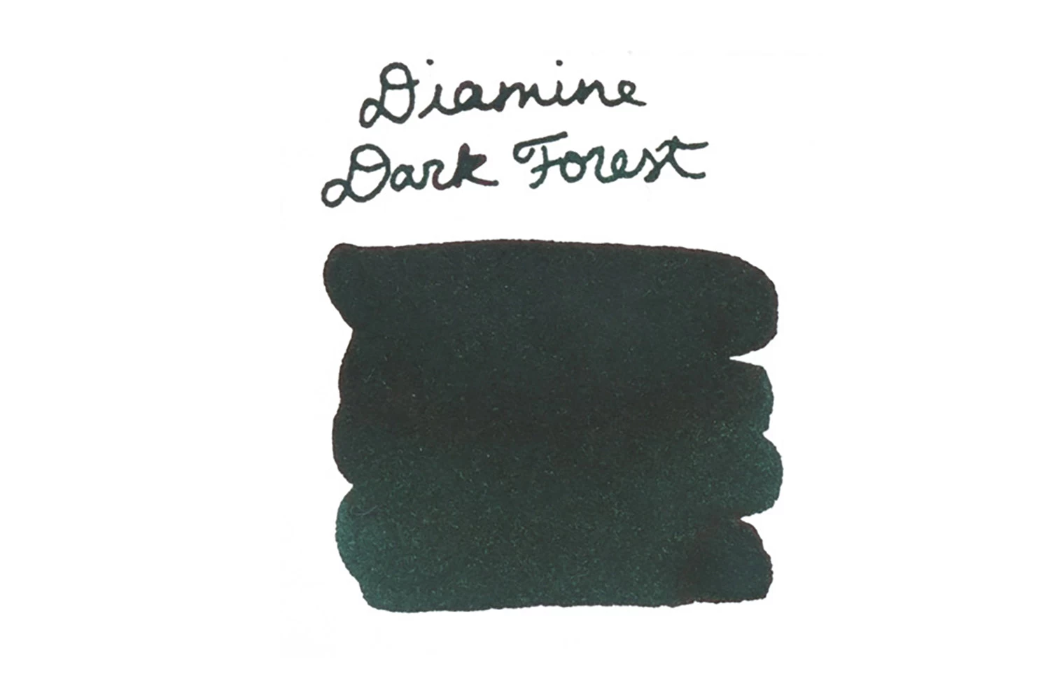 Diamine Dark Forest - Ink Sample 3 Diamine Dark Forest - Ink Sample