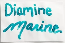 Diamine Marine - 30ml Bottled Ink -Office Tools Diamine Ink Marine Detail 3