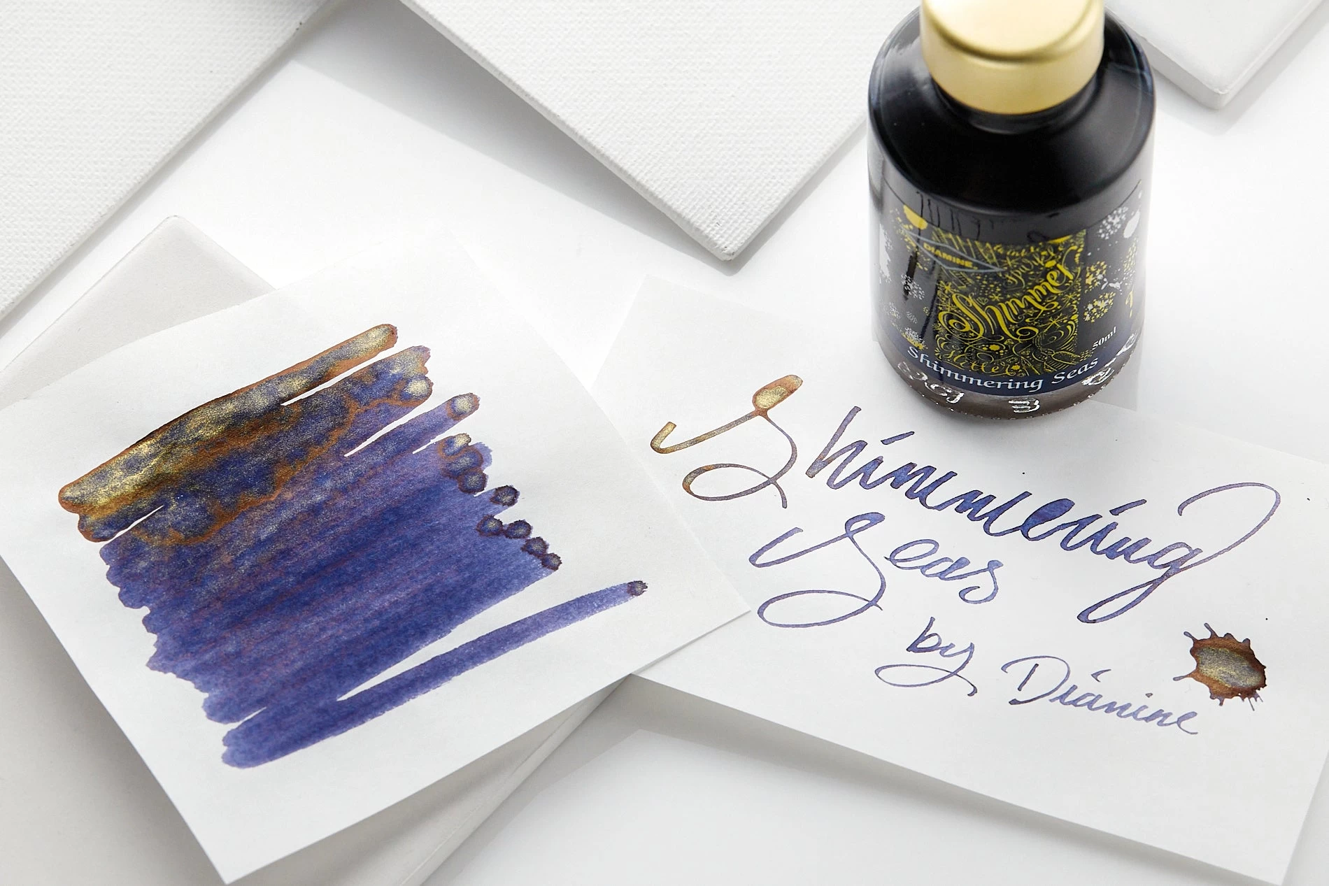 Diamine Shimmering Seas - 2ml Ink Sample 13 Diamine Shimmering Seas - 2ml Ink Sample - Image 11
