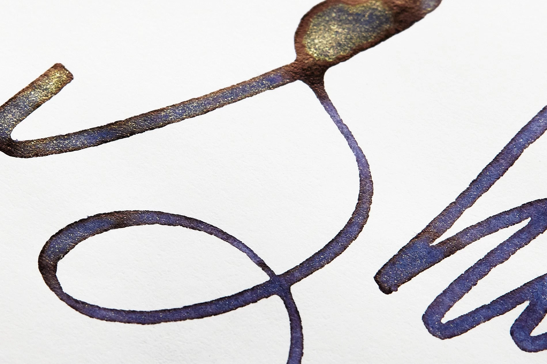 Diamine Shimmering Seas - 2ml Ink Sample 4 Diamine Shimmering Seas - 2ml Ink Sample - Image 2