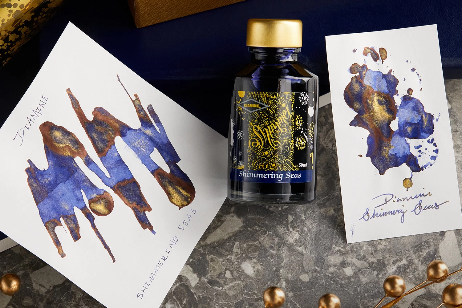 Diamine Shimmering Seas - 2ml Ink Sample 12 Diamine Shimmering Seas - 2ml Ink Sample - Image 10