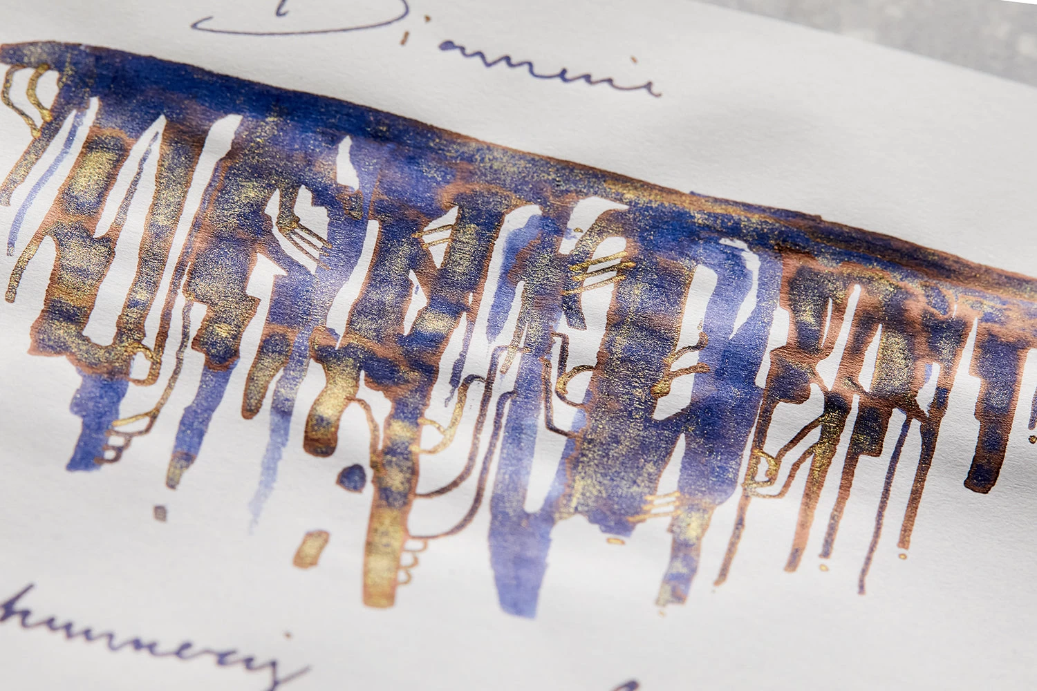 Diamine Shimmering Seas - 2ml Ink Sample 6 Diamine Shimmering Seas - 2ml Ink Sample - Image 4