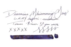 Diamine Shimmering Seas - 2ml Ink Sample 20 Diamine Shimmering Seas - 2ml Ink Sample -Office Tools Diamine ShimmeringSeas InkReview TomoeRiver 52g 1 114302b4 200c 4fcd aa14 38d44b558f26