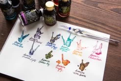 Diamine Frosted Orchid - 50ml Bottled Ink -Office Tools Diamine Shimmertastic Inks 3