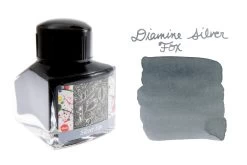 Diamine Silver Fox - 40ml Bottled Ink -Office Tools Diamine SilverFox BS SwabText
